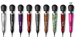 The Doxy Die Cast 3R, a powerful corded wand massager.