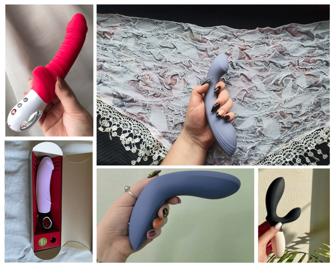 A review of the 7 best vibrating dildos for combined pleasure in 2025, showcasing a variety of shapes and sizes.