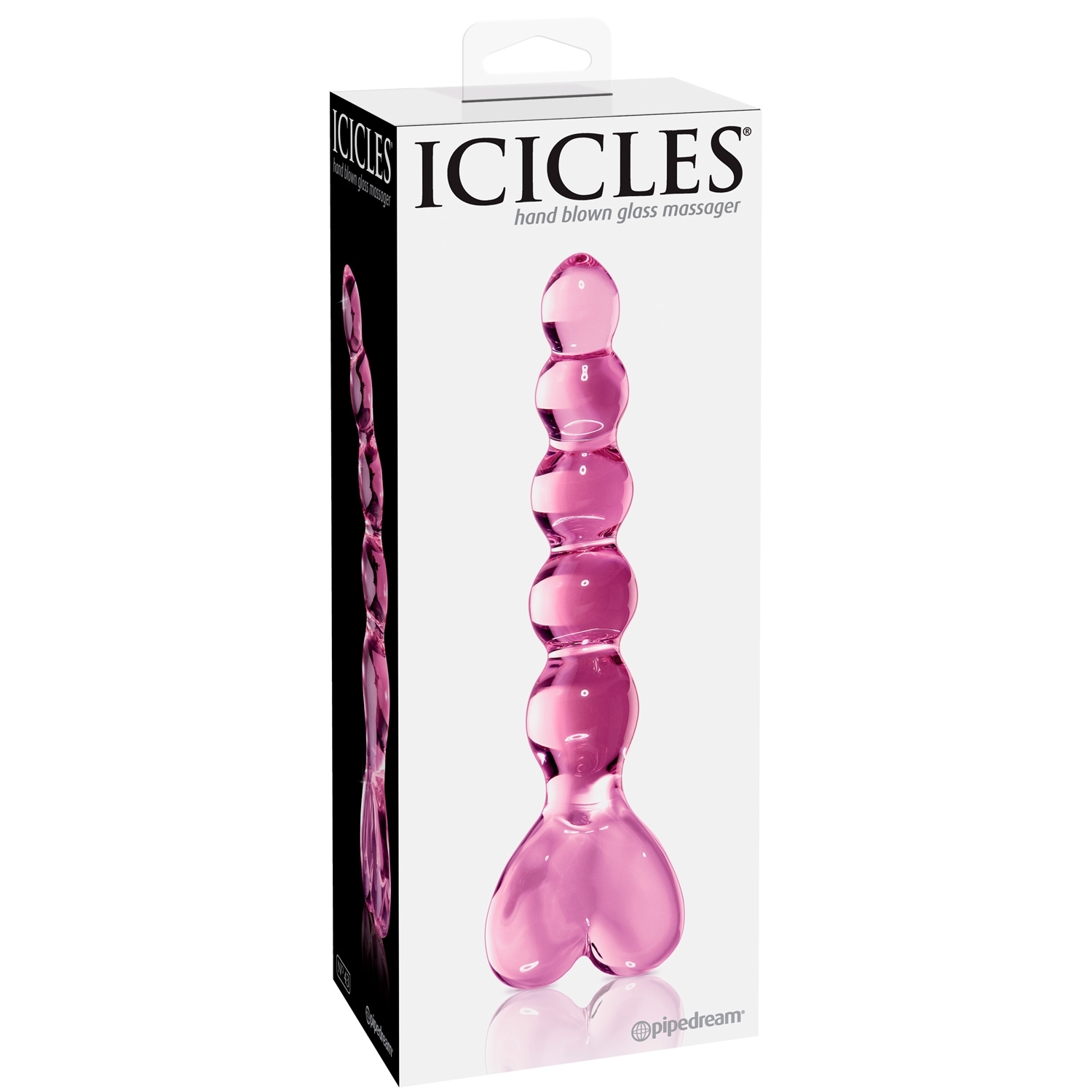 The iconic Icicles No. 42 Glass Dildo.