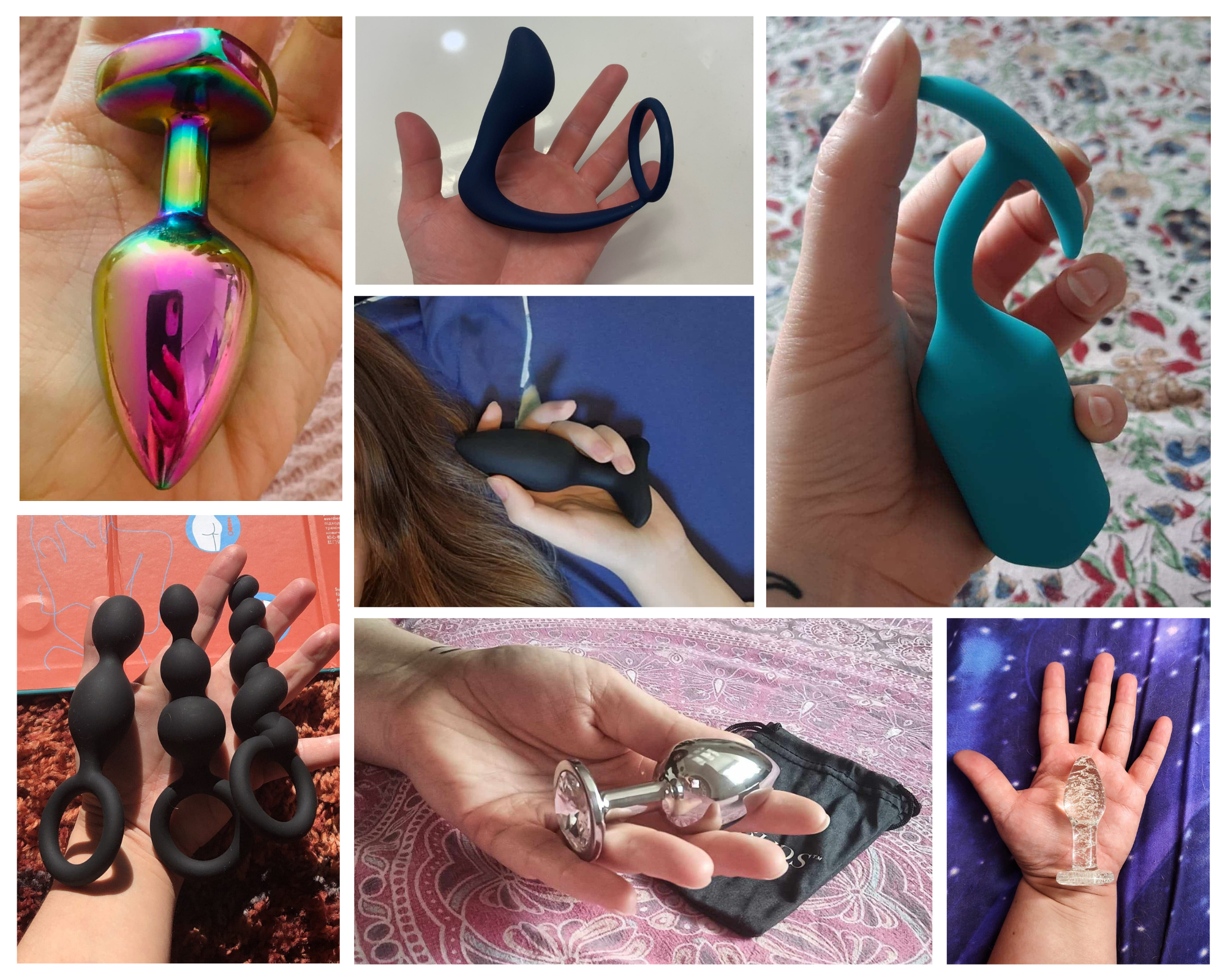 Best butt plugs for beginners review showing a collection of small, safe, and comfortable butt plugs for 2025